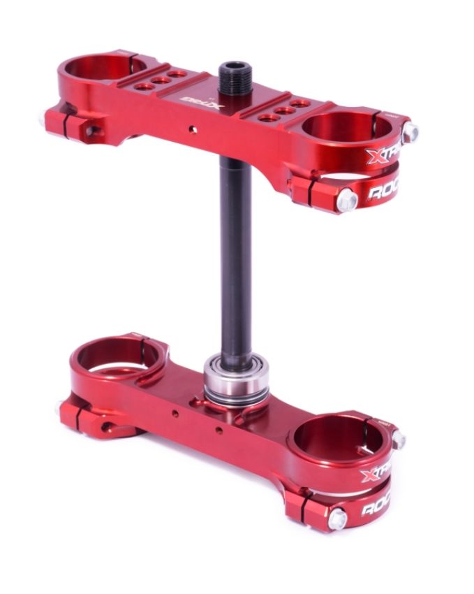 XTrig 501350501201 03-19 Husqvarna TC 105/85/ KTM 85-105 SX ROCS Tech Triple Clamp 14 mm. Offset M12 - Bronze