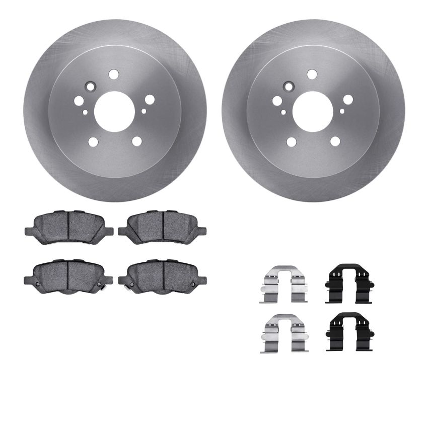 Dynamic Friction 6512-76512 Rotor Kit