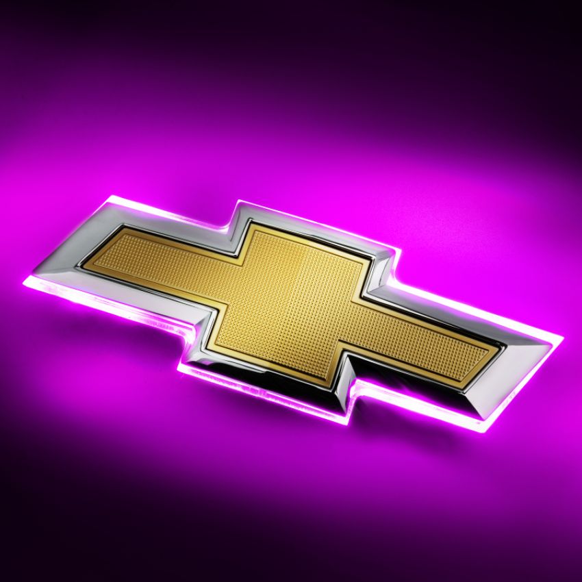 Oracle Lighting 3461-009 Pink Illuminated LED Rear Bowtie Emblem