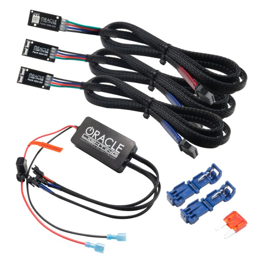 Oracle Lighting 4234-333 2019-2022 RAM Dash Interior Ambient Lighting ColorSHIFT(r) RGB Conversion Kit
