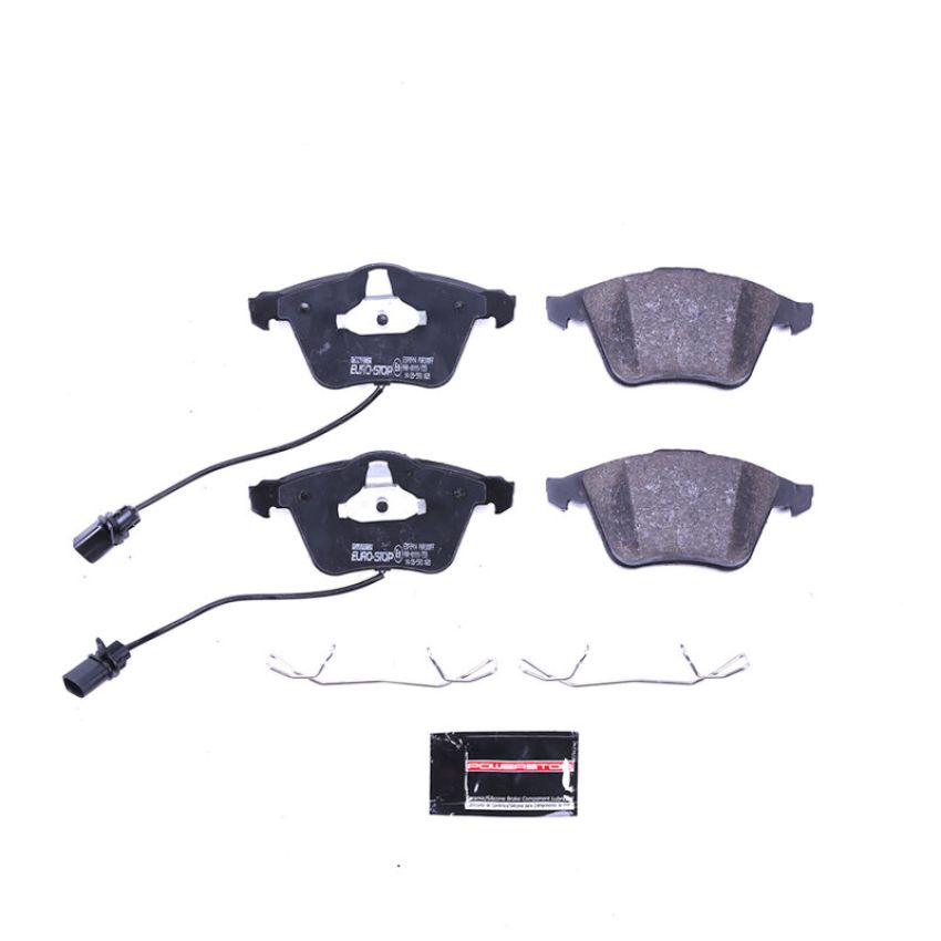 PowerStop ESP0914 EuroStop ECE-R90 Certified Brake Pad Set