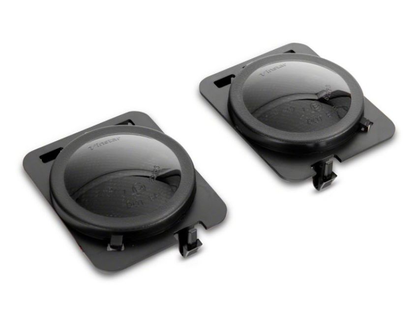 Raxiom J163060 07-18 Jeep Wrangler JK Axial Series Whiite LED Side Marker Lights- Smoked