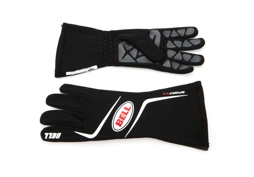 BELL HELMETS BELBR20062 Glove SPORT-TX Black/Red Medium SFI 3.3/5
