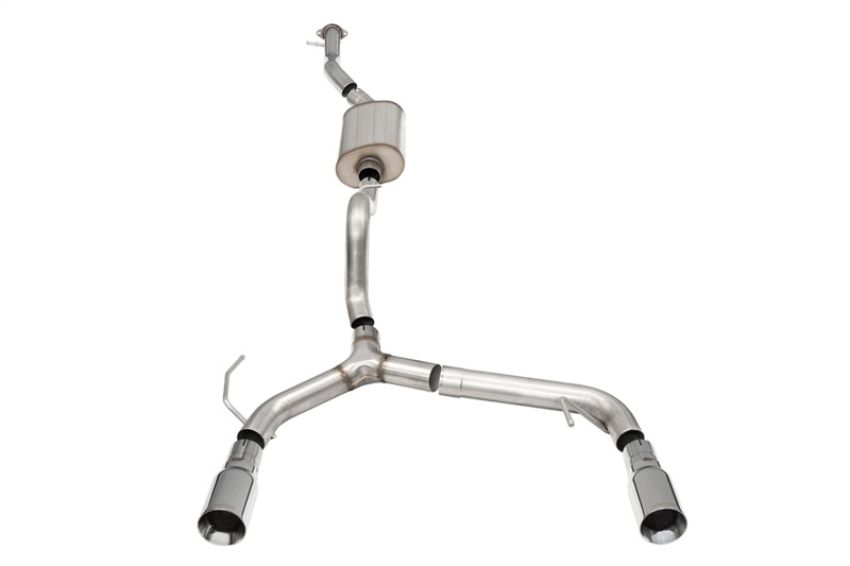 CORSA Performance 21206 Corsa 21-24 Ford Bronco 2.3L 4-Door 2.75in Cat-Back Dual Rear Exhaust w/4in Straight-Cut Polish Tips