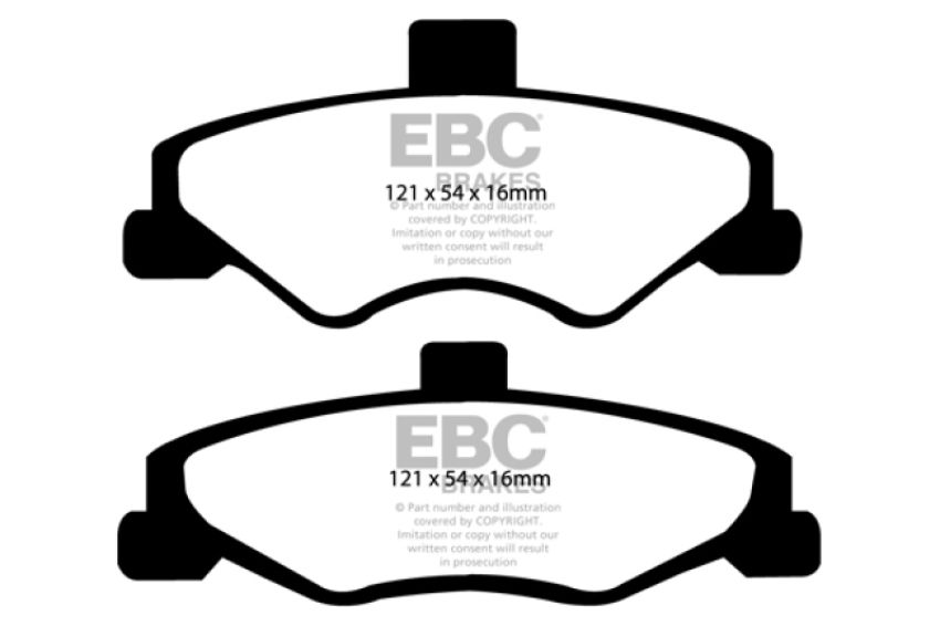 EBC Brakes DP31323C Redstuff Ceramic Low Dust Brake Pads