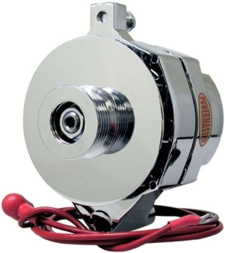 POWERMASTER PWM8-37140 Chrome Ford 150 amp Upgrade Alternator