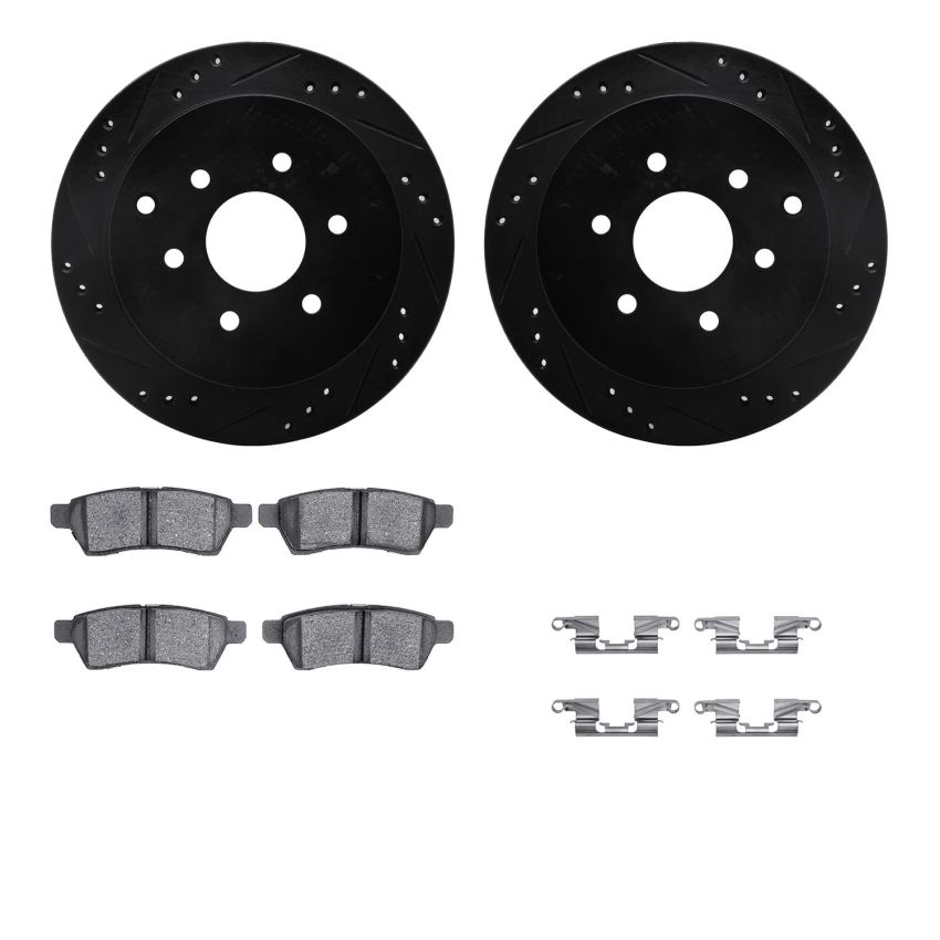 Dynamic Friction 8512-67110 Rotor Kit