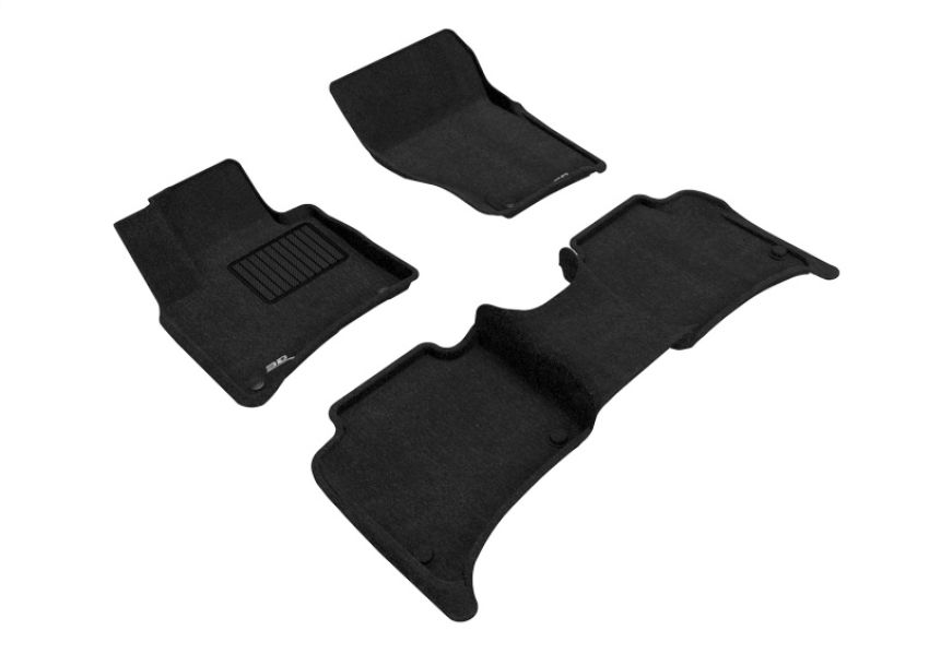 3D MAXpider L1PO01004709 11-18 Porsche Cayenne (92A) / Volkswagen Touareg 11-17 Elegant Black R1 R2