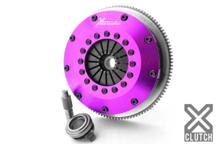 XCLUTCH XKMZ20520-2B 86-87 Mazda 626 GT 2.0L 8in Twin Sprung Ceramic Clutch Kit