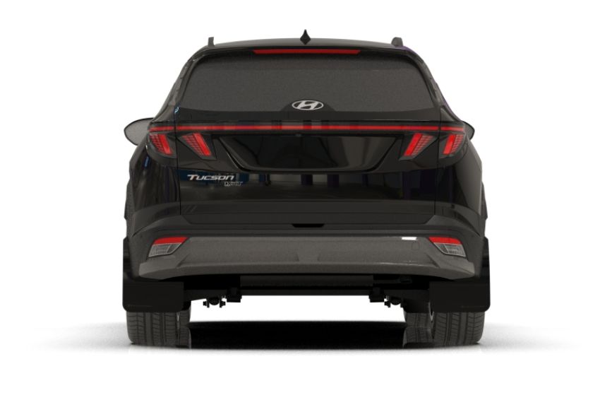 Rally Armor MF125-UR-BLK-MBK Black Mud Flap/Metallic Black Logo