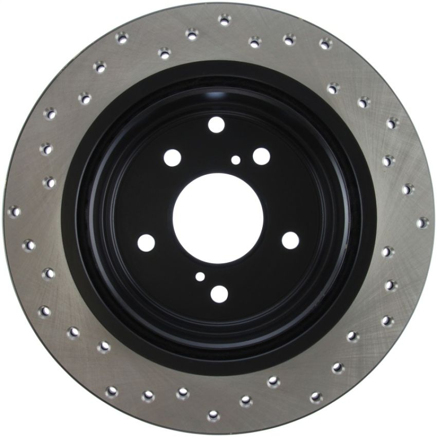Stoptech 128.42047L Drilled Sport Brake Rotor