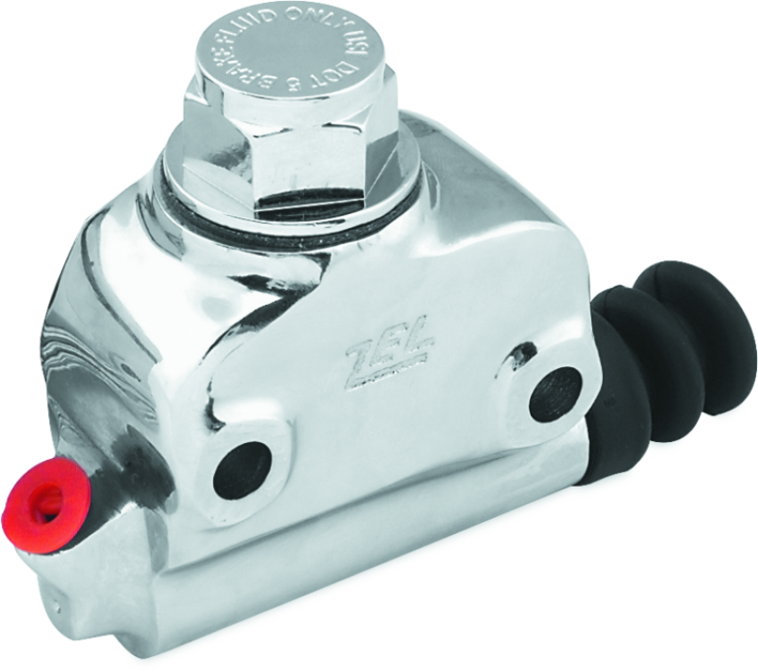 Bikers Choice 490698 58-72 Big Twin Chrome Wagner Style Rear Master Cylinder Replaces H-D 41761-58