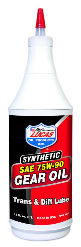 LUCAS OIL LUC10047 75w90 Synthetic Gear Oil 1 Qt