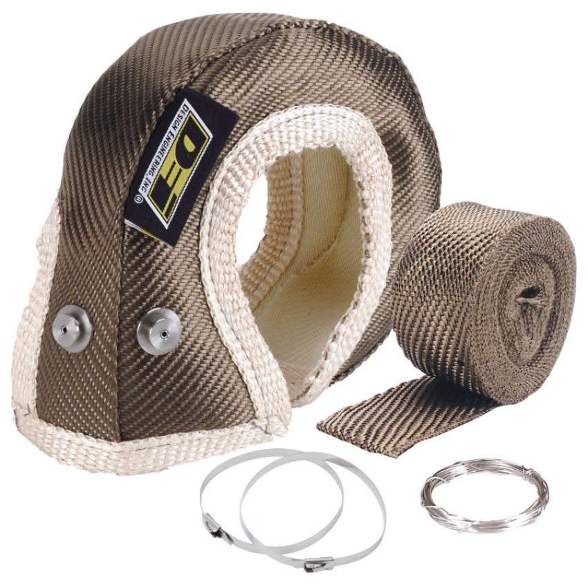 Design Engineering 10149 Turbo Shield Kit T25/28 Titanium