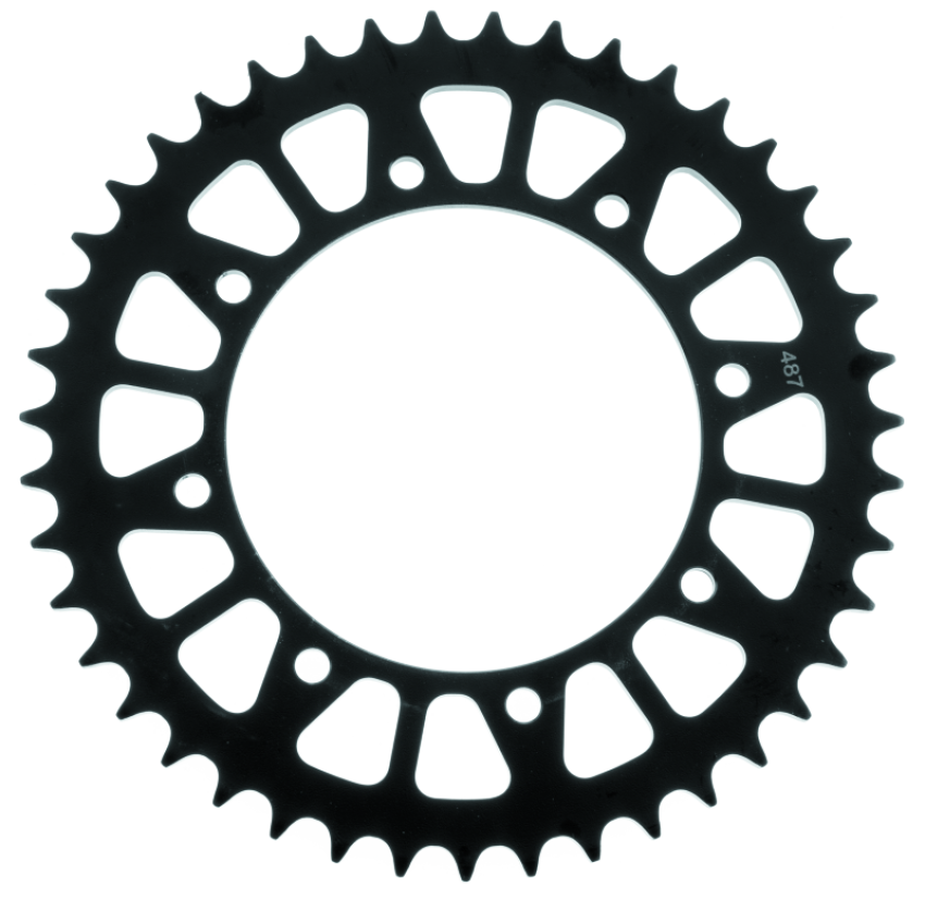 BikeMaster 965737 Kawasaki Rear Steel Sprocket 520 42T - Black