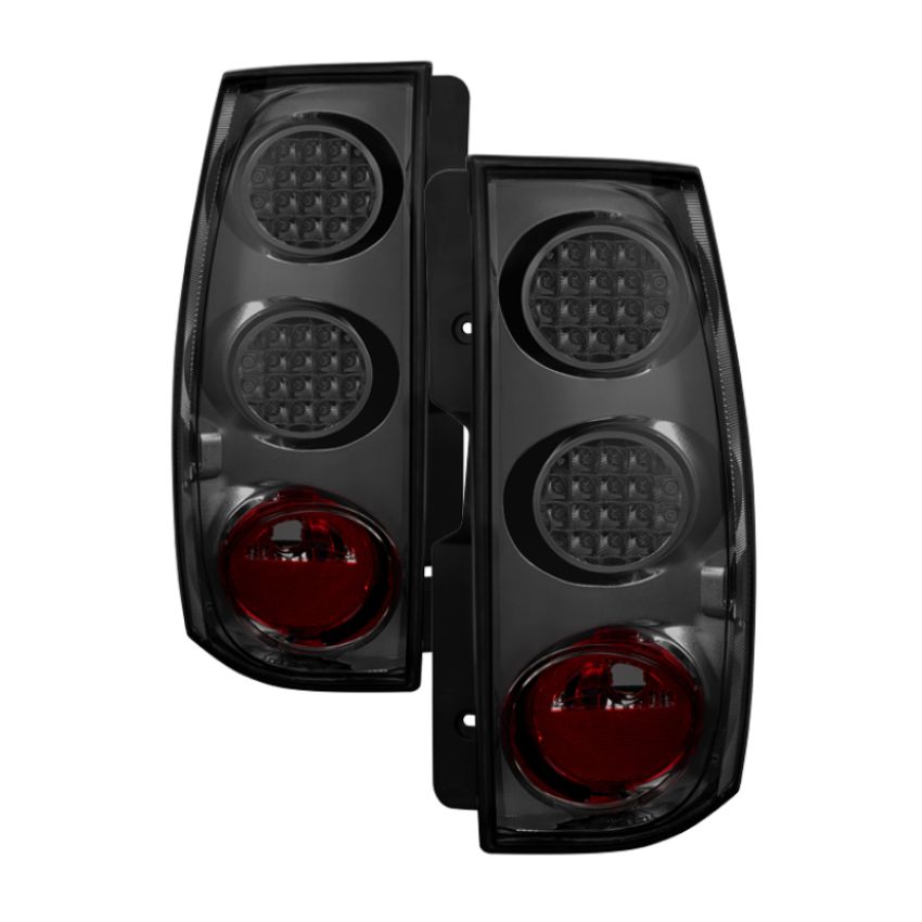 SPYDER 9031762 Xtune Chevy Suburban/GMC Yukon/Yukon Denali 07-14 LED Tail Lights Smoked ALT-JH-CSUB07-LED-SM