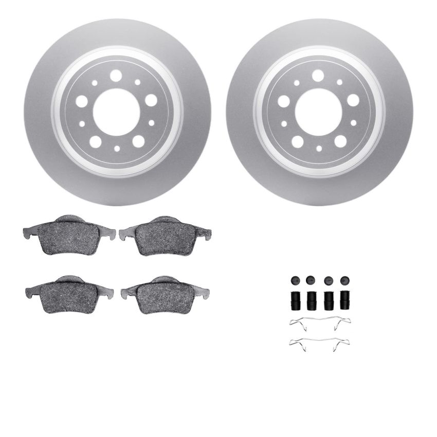 Dynamic Friction 4512-27071 Rotor Kit