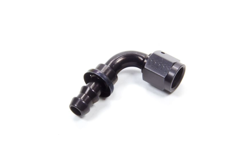 AEROQUIP AERFBL1532 #6 90 Degree Socketless Black