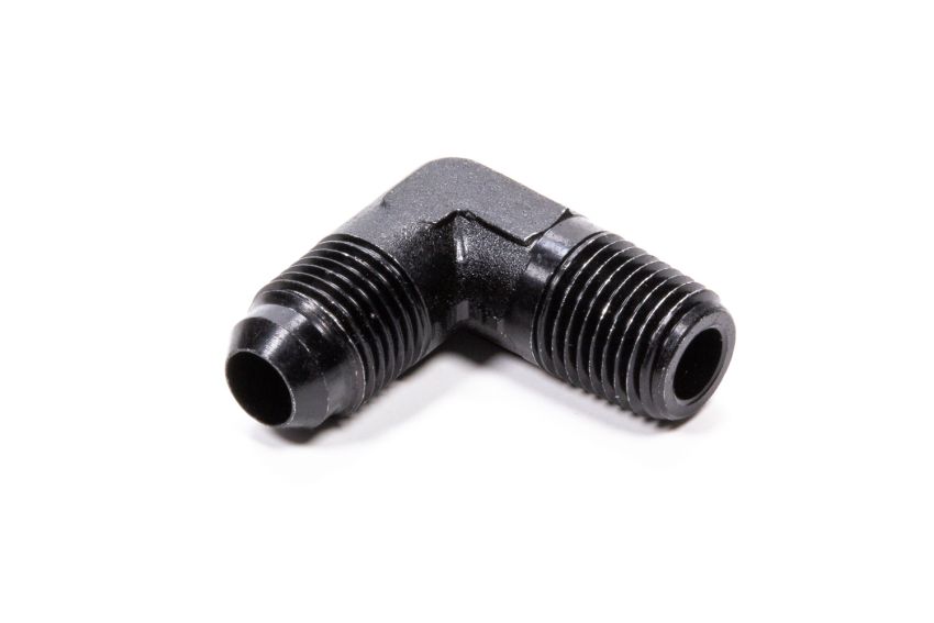 FRAGOLA FRG482206-BL 90 Deg Adapter Fitting #6 x 1/4 MPT Black
