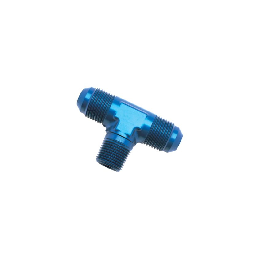 Russell 660120 Performance -6 AN to 3/8in NPT Flare to Pipe Tee Fitting