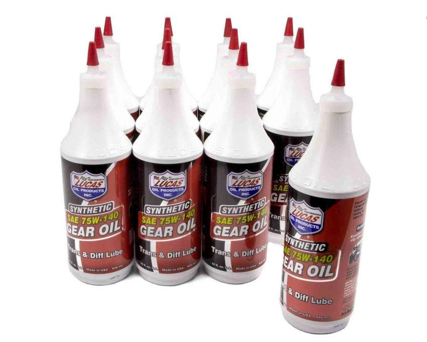 Lucas Oil Products 10121 Synthetic SAE 75W-140 Trans & Diff Lube