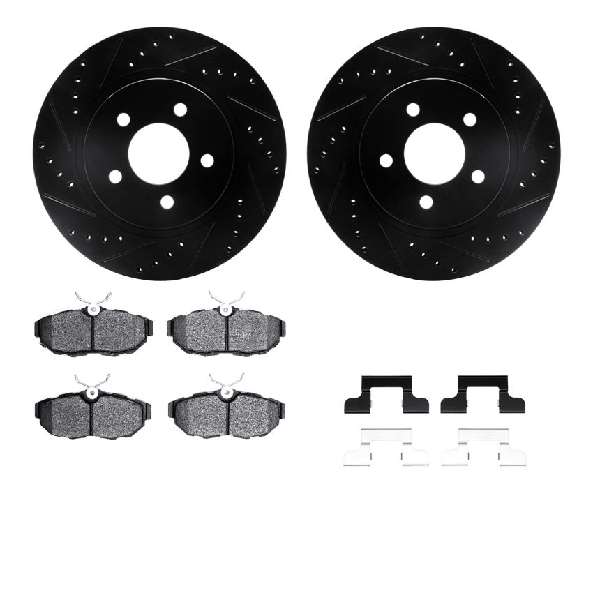 Dynamic Friction 8512-54041 Rotor Kit