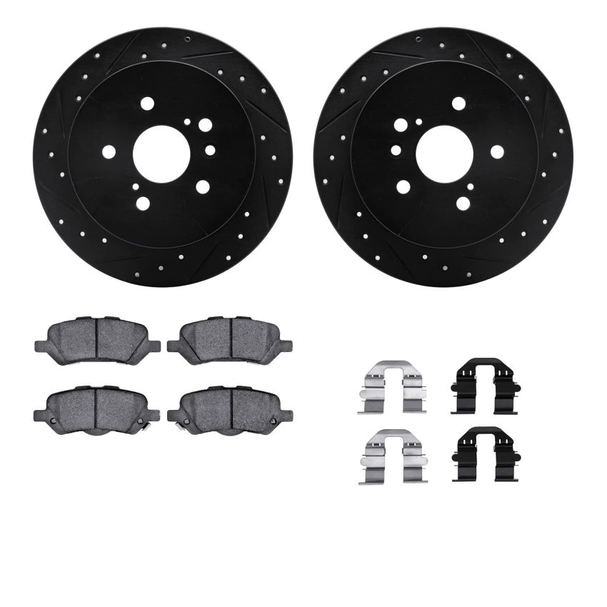 Dynamic Friction 8512-76169 Rotor Kit