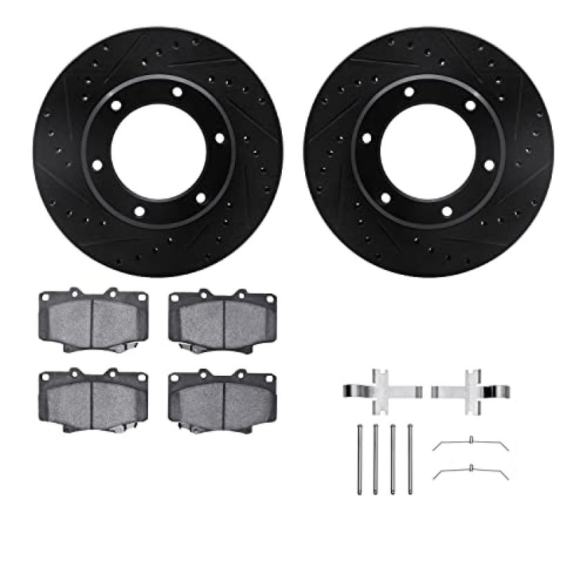 Dynamic Friction 8512-76088 Rotor Kit