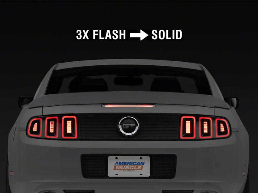 Raxiom 403982 10-14 Ford Mustang Formula LED Third Brake Light- Light Smoked