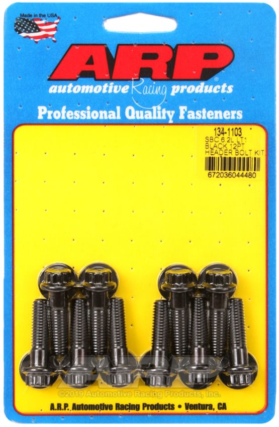 ARP ARP134-1103 Header Bolt Kit - GM LT1 6.2L 12pt