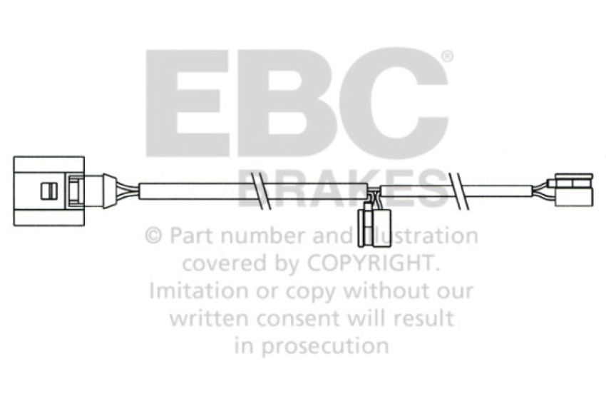 EBC Brakes EFA158 Brake Wear Lead Sensor Kit