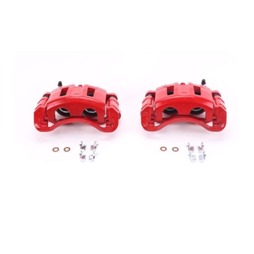PowerStop S4694 Red Powder Coated Calipers