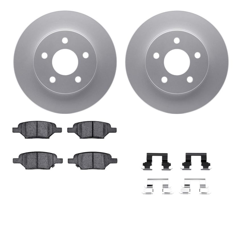 Dynamic Friction 4512-53015 Rotor Kit