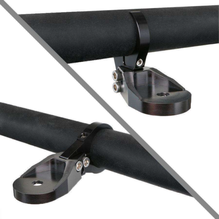 Rugged Radios AMH-1.75 Antenna Bar Mount for Horizontal Bar 1.75 Inch