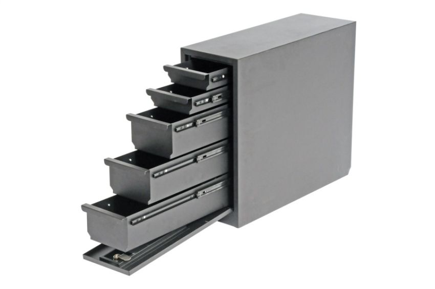 Dee Zee DZ95D Deezee Universal Tool Box - Wheel Well Box With Drawers (Steel)