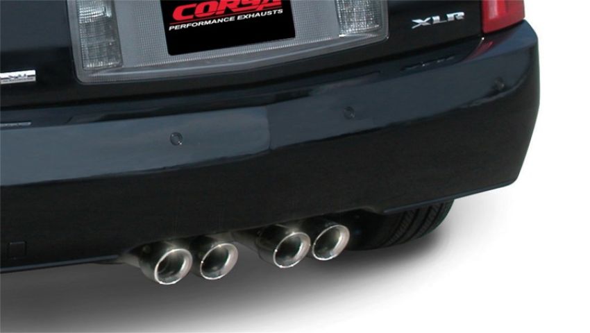 CORSA Performance 14156 Corsa 2004-2008 Cadillac XLR 4.6L Polished Sport Cat-Back Exhaust