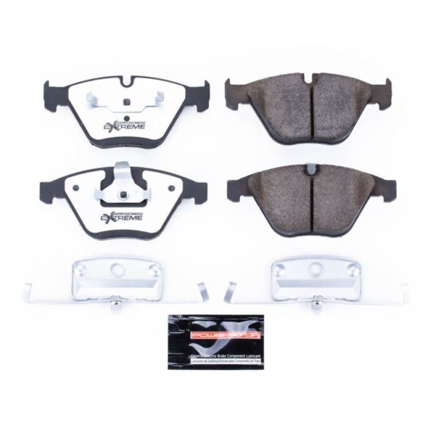 PowerStop Z26-918 PowerStop - Z26 Performance Carbon-Fiber Ceramic Brake Pads with Hardware Kit