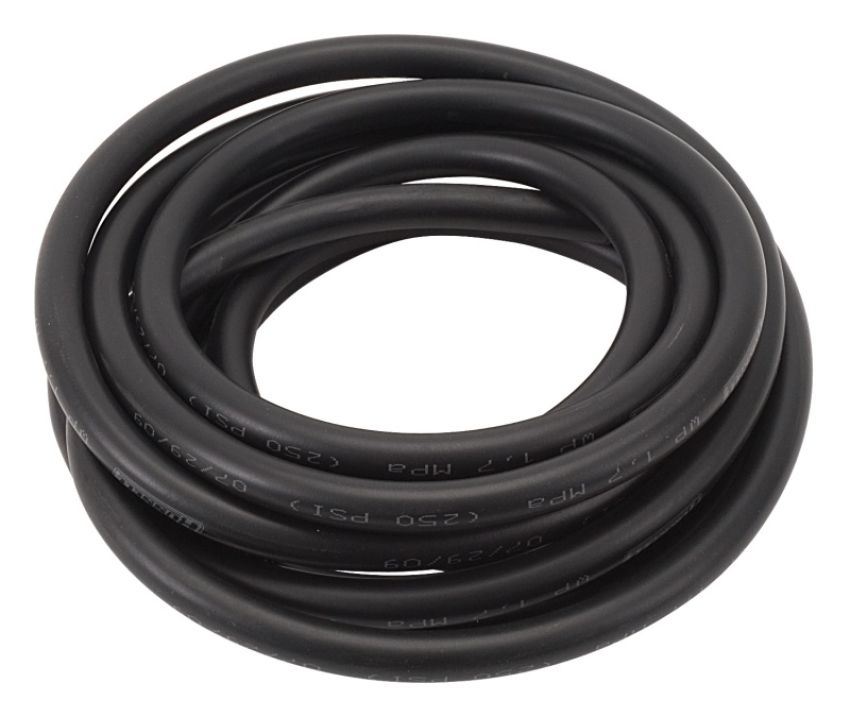 RUSSELL RUS634153 Twist-Lok Hose #6 Black 15ft