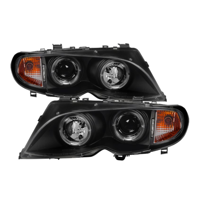 SPYDER 5042415 Projector Headlights 1PC - LED Halo - Black