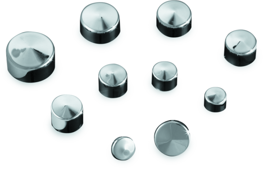 Kuryakyn 2440 Kool Kaps 3/16in Socket Head Chrome