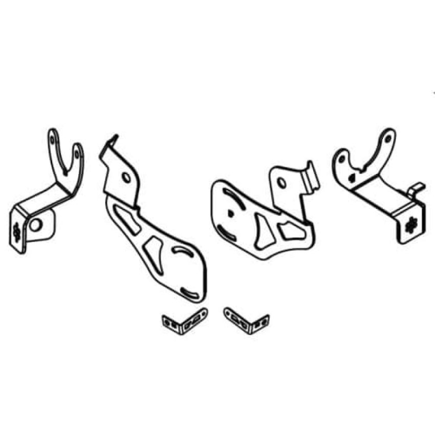 Ridetech 12299502 Onboard Scales sensor bracket kit for 2021-2026 F-150.