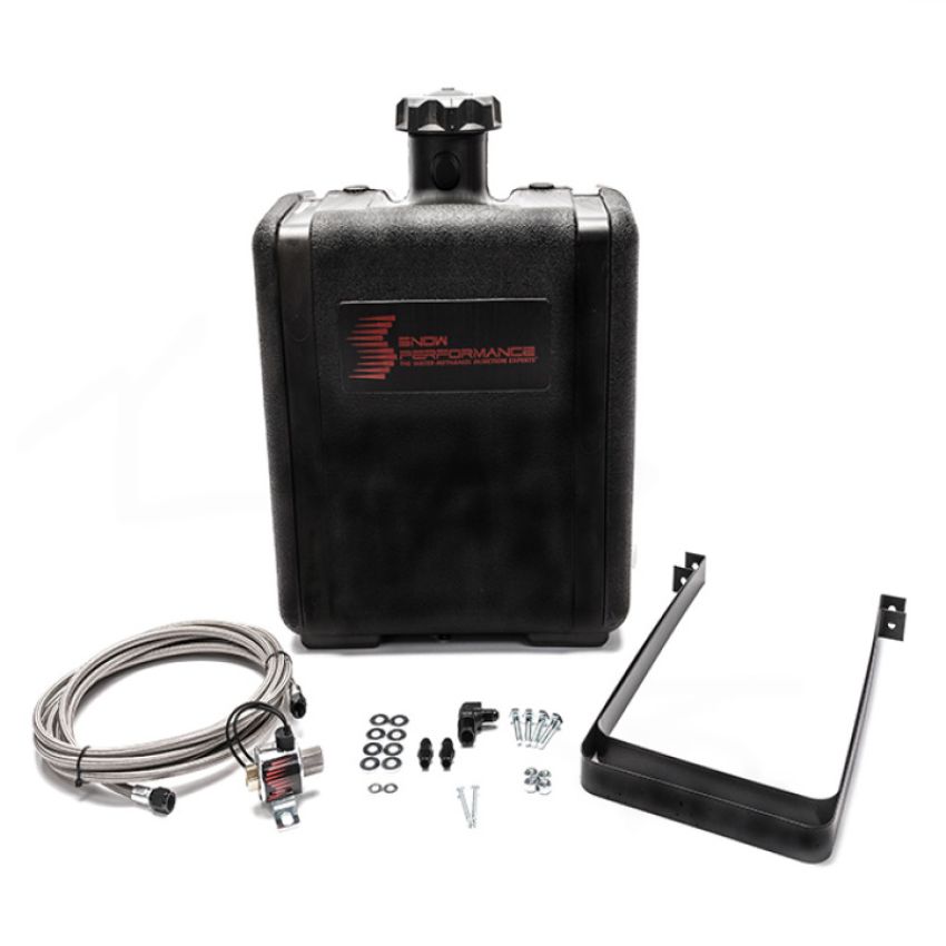 Snow Performance SNO-40016-BRD 7 Gal. Water-Methanol Tank Upgrade Braided Stainless Line