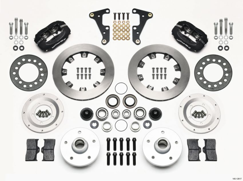 Wilwood 140-12617 Forged Dynalite Front Kit 11.75in 40-52 Oldsmobile