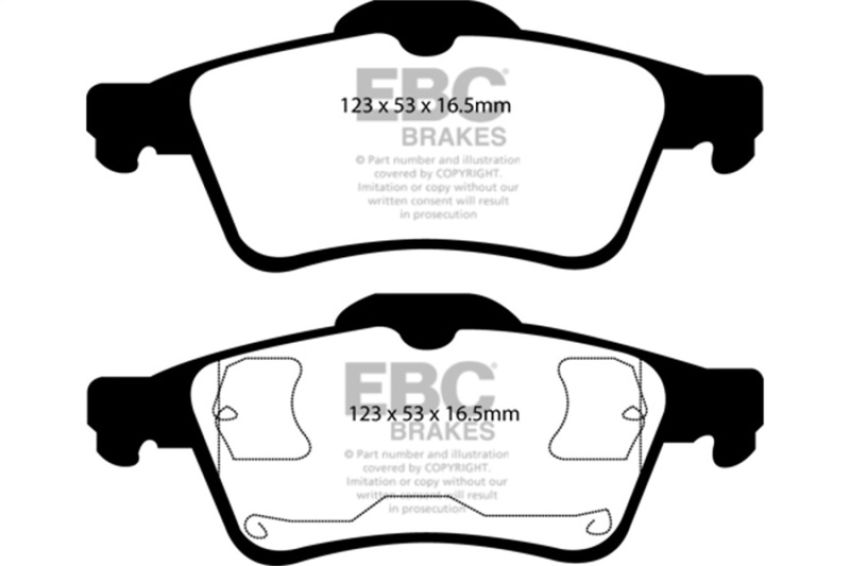 EBC Brakes DP31354C Redstuff Ceramic Low Dust Brake Pads