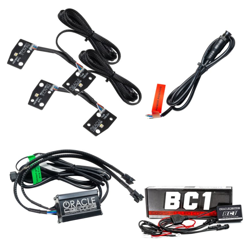 Oracle Lighting 1468-335 2021-2023 Ford Bronco ColorSHIFT(r) RGB+W Headlight Halo Upgrade Kit