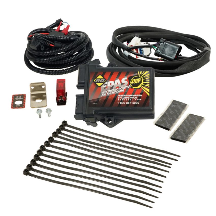 BD Diesel 1036770 BD E-PAS Positive Air Shut-Off Heavy Duty ISX/X15 2014-2023
