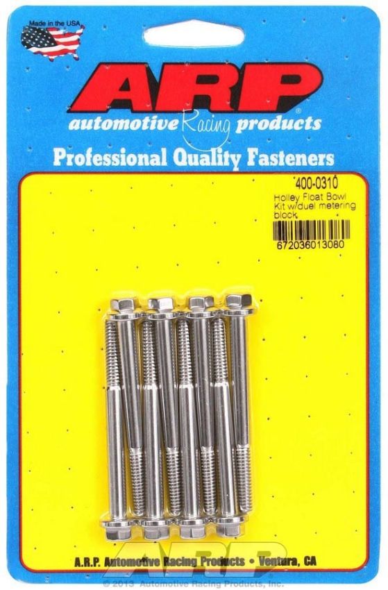 ARP ARP400-0310 Holley Float Bowl Bolt Kit