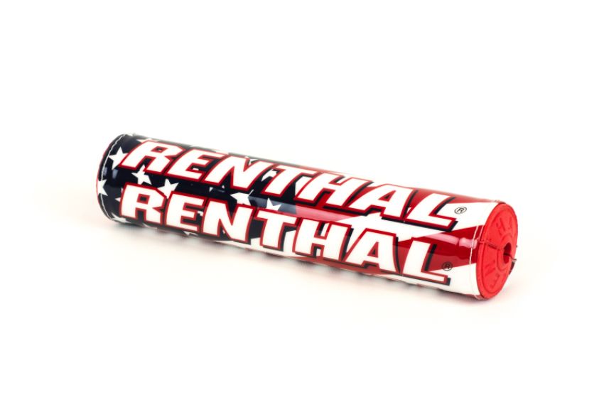 Renthal P319 SX Pad 10 in. - USA Flag Red/ White/ Blue