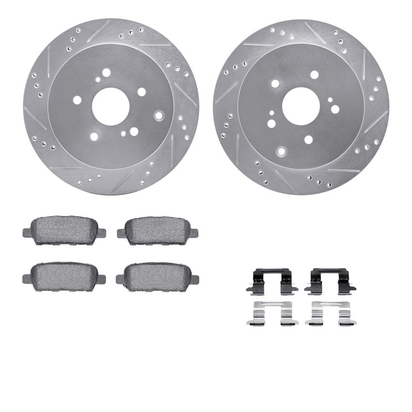 Dynamic Friction 7612-59009 Rotor Kit