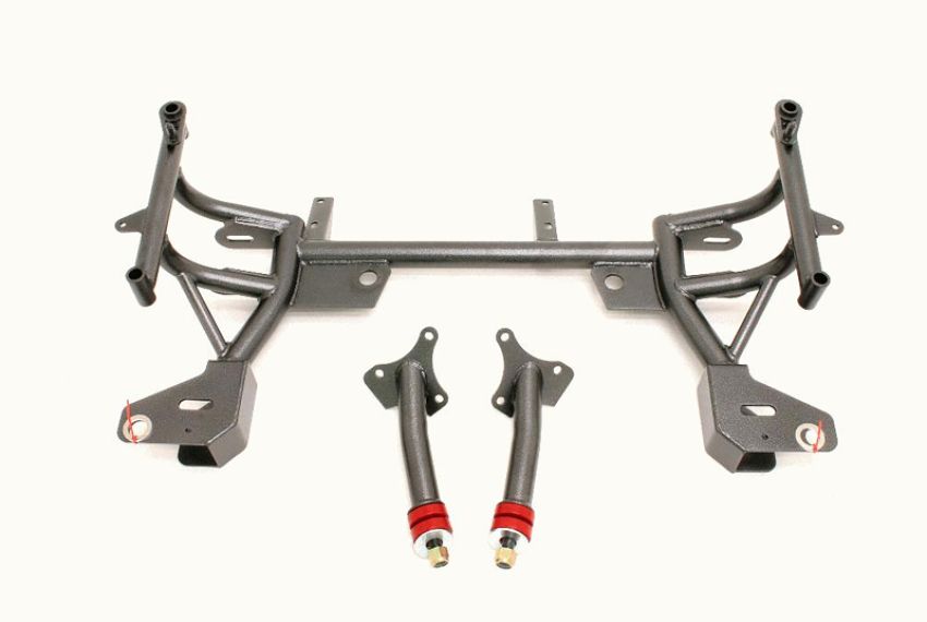 BMR Suspension KM015-1H K-member, TURBO, SBC/BBC Motor Mounts, Pinto Rack Mounts